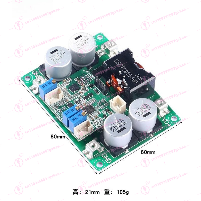 1000W DC-DC Synchronous Step-d - Step Down Dc Power Supply Module 1000W recension och pris