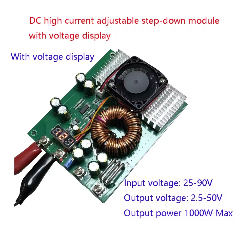 1000W 50A Step Down Module DC  - Step Down Dc Power Supply Module 1000W recension och pris